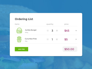 Ordering List