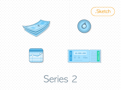 Bitcoin Bank Icons Part 2