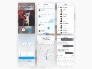 Tilt – Free UI Kit for Sketch and Pixate
