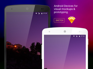 LG Nexus 5 in Sketch