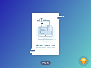 Under Construction Screen