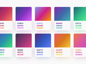 3-Step Gradients Set