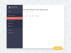 Email Sidebar UI