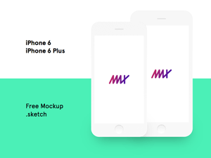 iPhone 6/6S Plus Minimal Mockup