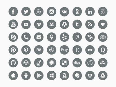 Social icons