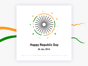 Republic Day Info Card