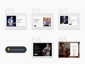 Five Blog Article Cards