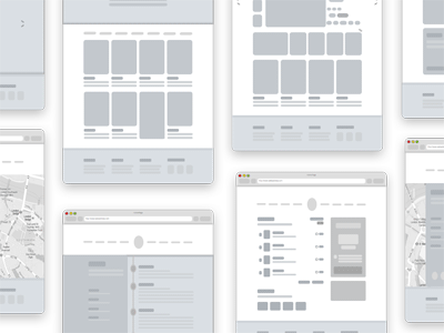 Mottom – Wireframe Kit Sketch Resource