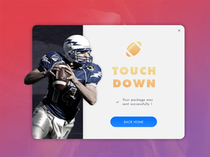 Confirmation Page Concept