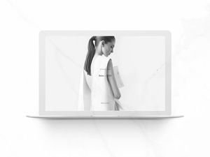 Macbook Minimal Mockup for Sketch