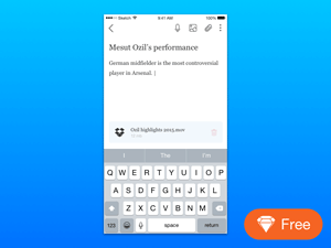 iOS Note App