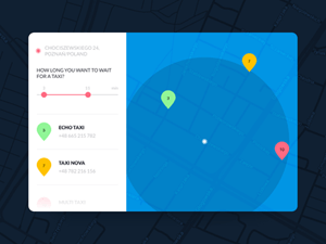 Location Tracker Taxi App