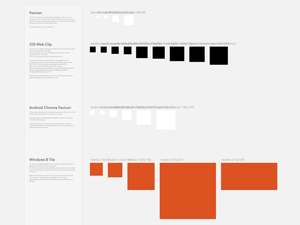 Favicons and Stuff Template for Sketch