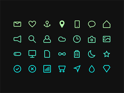 Line Icon Set