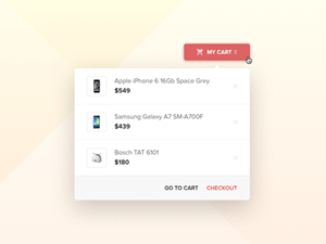 Cart Preview