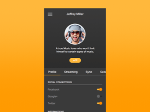 App Settings Screen