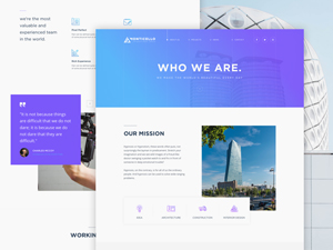 Architecture Website Concept