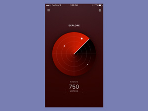 Search Radar Screen
