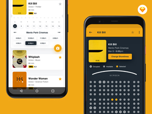Android Movie Booking App Experiment