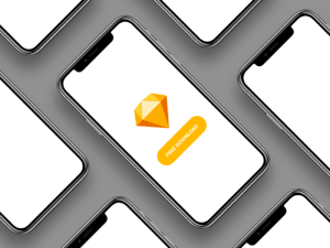 App Store & Google Play Store Templates for Sketch