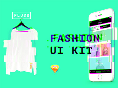 Fashion UI Kit for Sketch