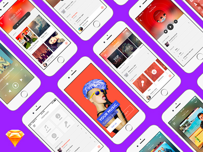 UI Kit for Music App