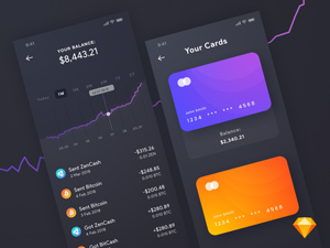 Bitcoin App UI
