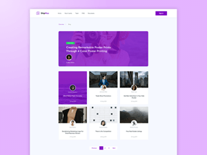 Blog Page Template