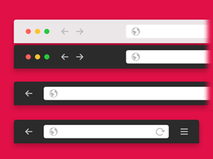 Responsive Browser Address Bar