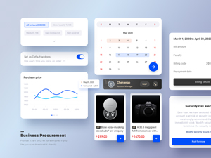 Business Procurement UI Kit