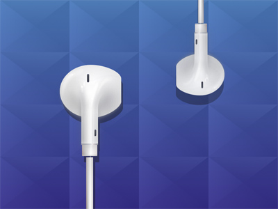iPhone Earphone Illustration