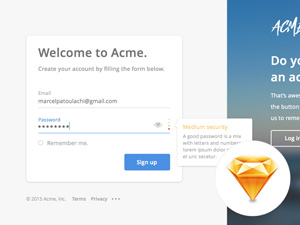 Smart Signup form