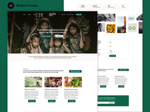 Charity Website Template