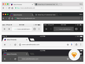 Chrome Browser UI