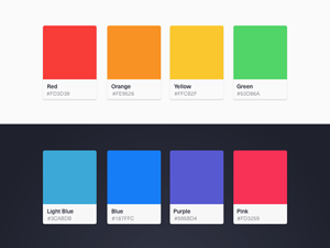 Color Palette Sketch Template