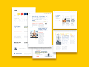 Website Templates, Style Guides and Layouts Library – Free Sample