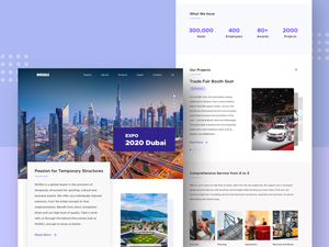 Construction Company Landing Page