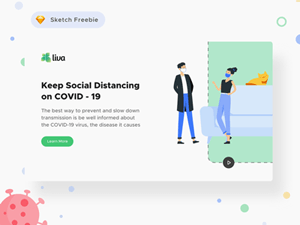 COVID-19 Social Awareness Landing Page