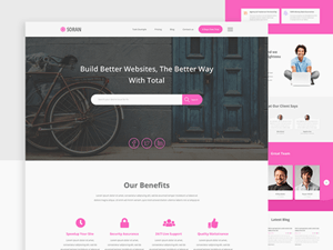 Startup Website Template