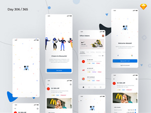 Coupons & Discounts App Concept