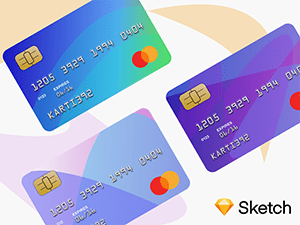 Credit Card Template Sketch