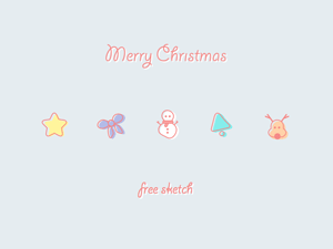 Christmas Icons Set