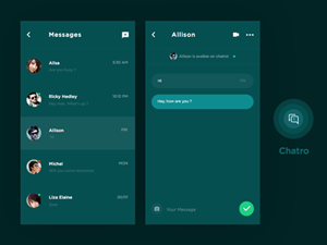 Direct Messaging View