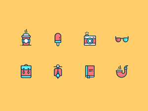 Colorful Icon Set