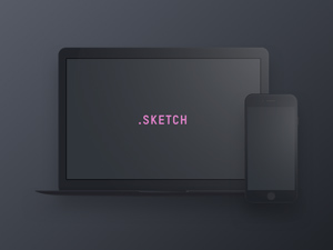 Dark Devices Mockups