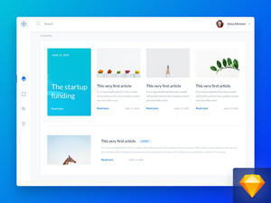 Dashboard UI Concept