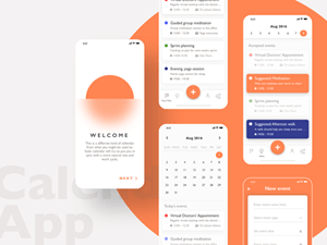Calendar App UI
