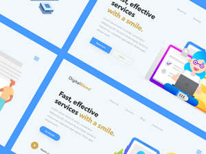 Digital Agency Landing Page