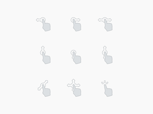 Drag/Touch Icons Pack