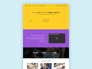 Website Landing Page Template
